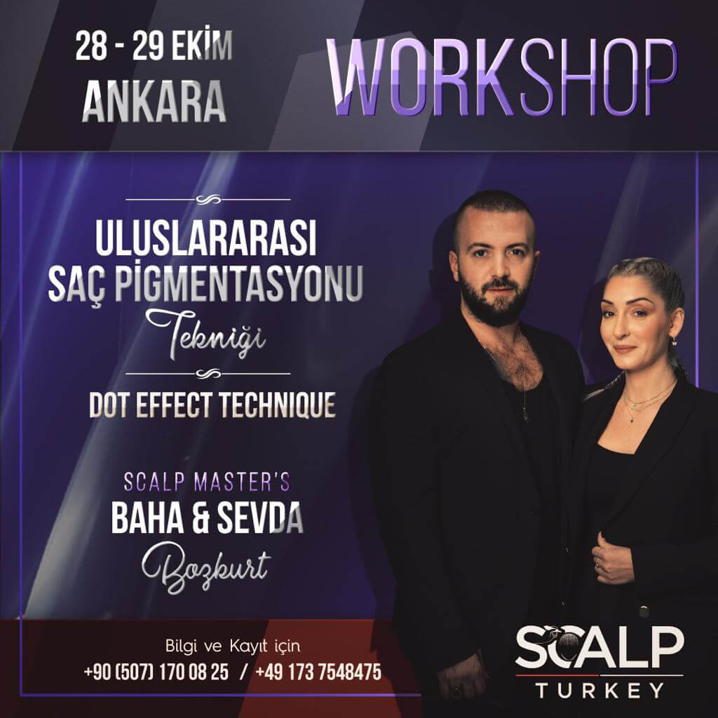 28-29 Ekim 2022 Ankara Workshop | Scalp Turkey