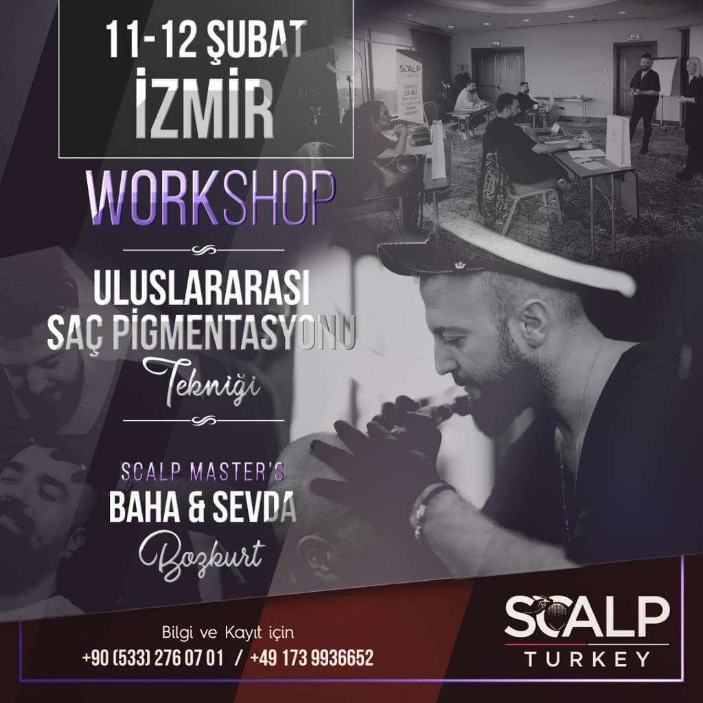 11-12 Şubat 2023 İzmir Workshop | Scalp Turkey