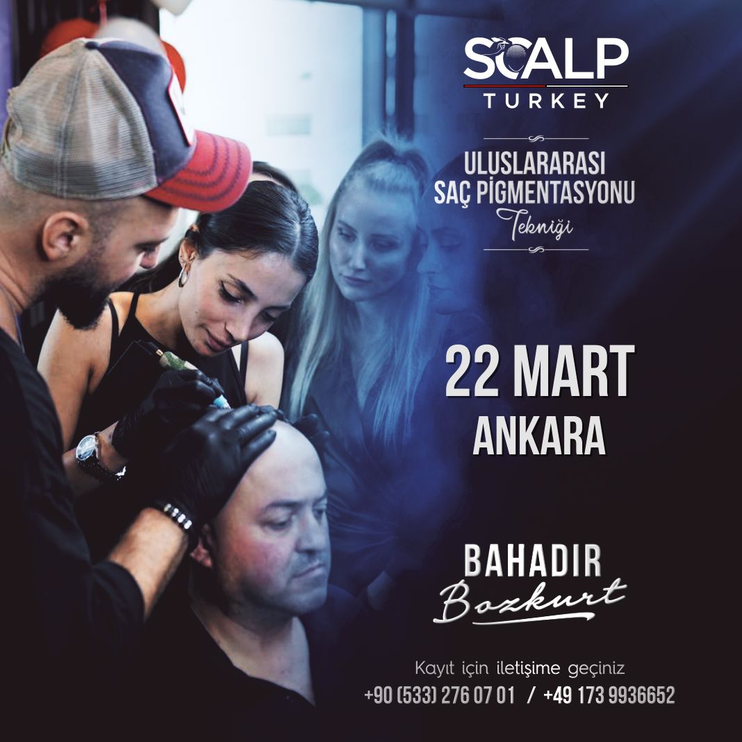 22 Mart 2024 Ankara Workshop | Scalp Turkey
